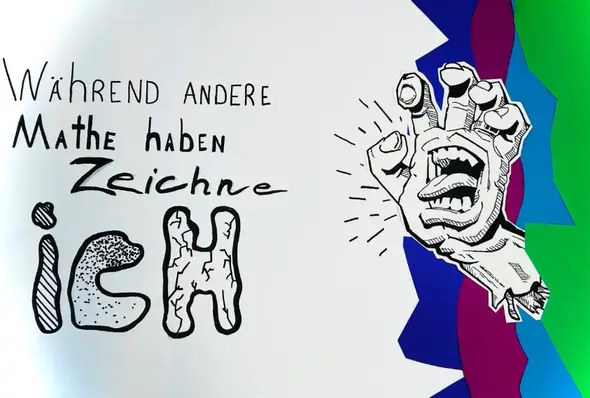 Werbung für den Kunstzweig